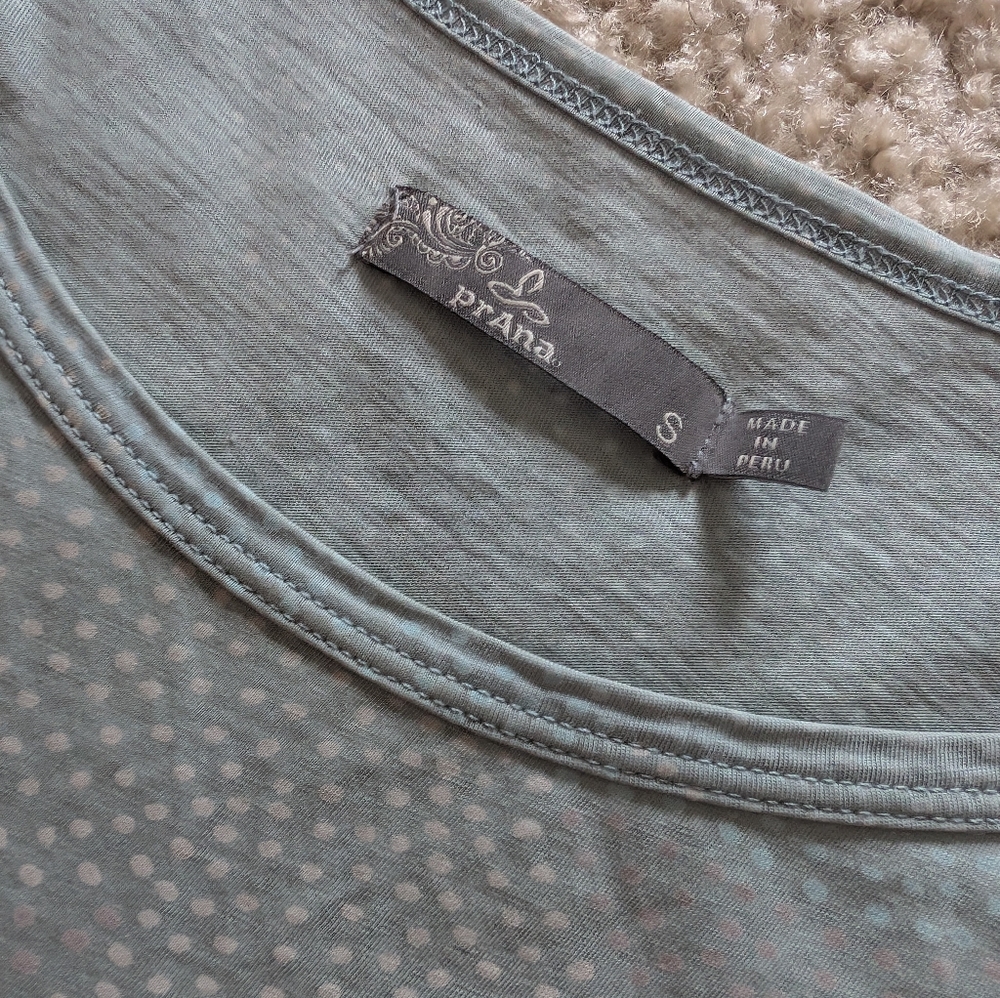Prana Boxy T-shirt Blouse Size Small